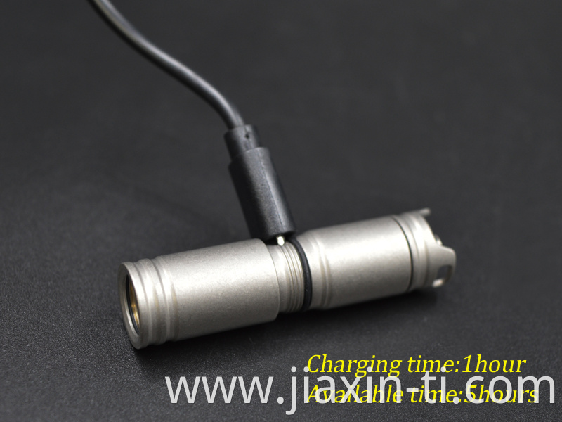 titanium flashlight